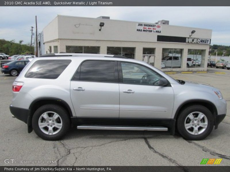 Quicksilver Metallic / Light Titanium 2010 GMC Acadia SLE AWD