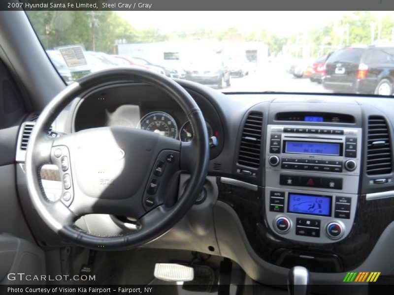 Steel Gray / Gray 2007 Hyundai Santa Fe Limited