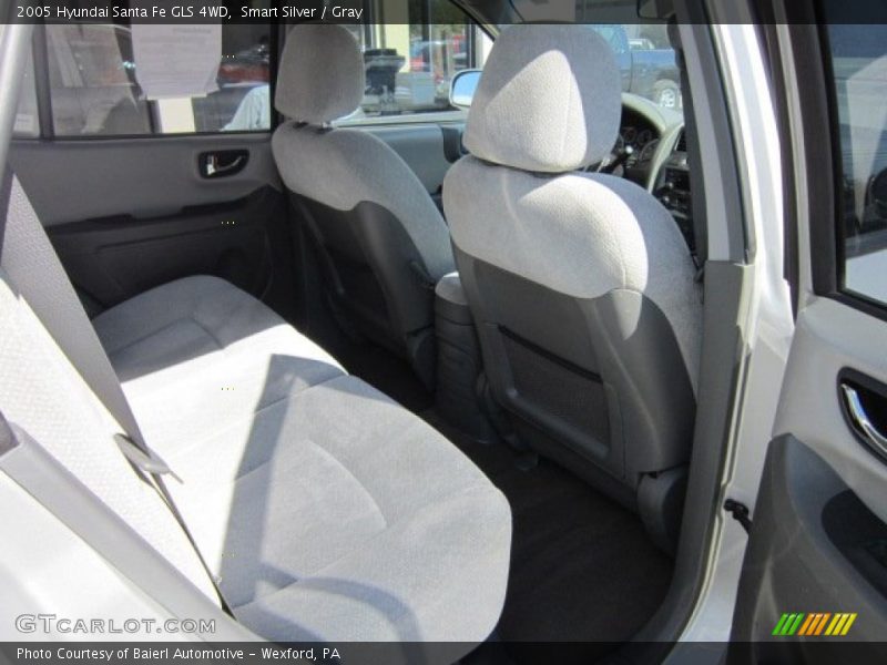 Smart Silver / Gray 2005 Hyundai Santa Fe GLS 4WD
