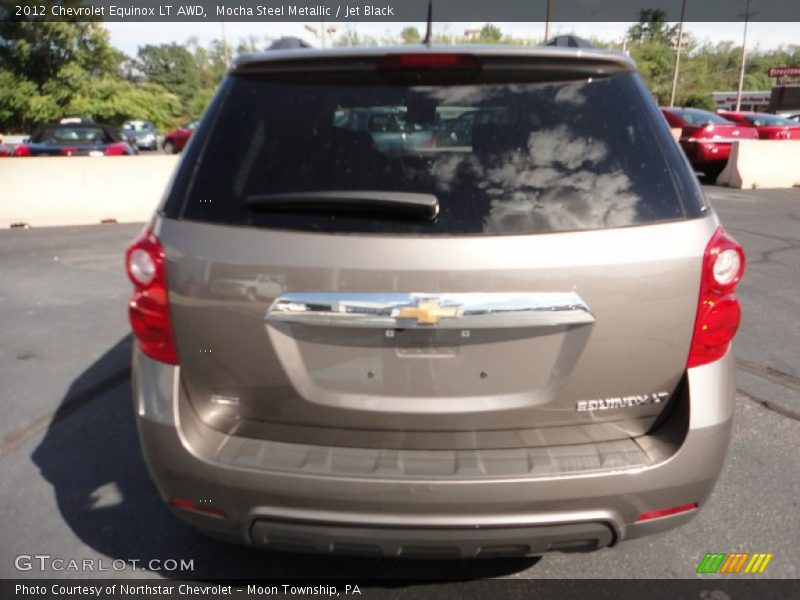 Mocha Steel Metallic / Jet Black 2012 Chevrolet Equinox LT AWD