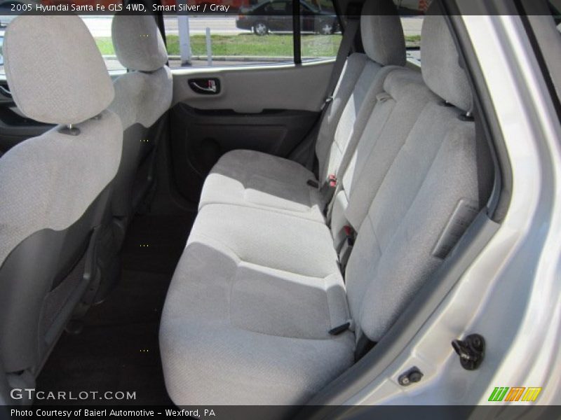 Smart Silver / Gray 2005 Hyundai Santa Fe GLS 4WD