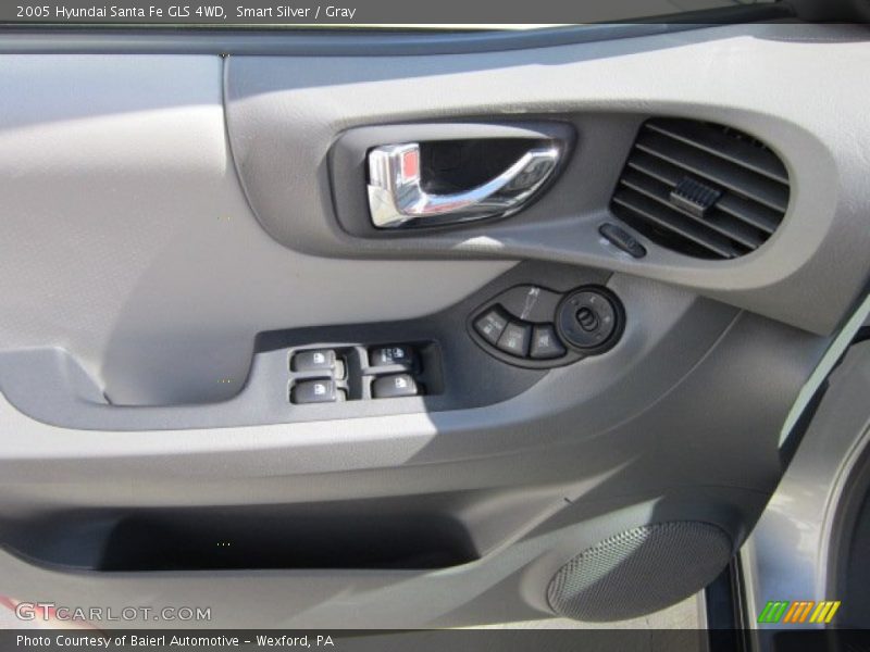 Smart Silver / Gray 2005 Hyundai Santa Fe GLS 4WD