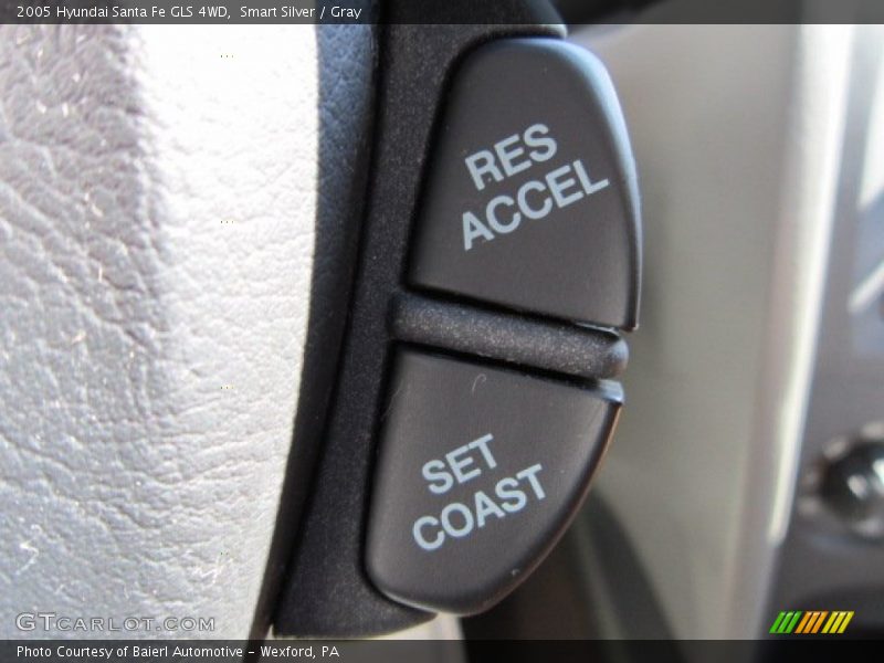 Smart Silver / Gray 2005 Hyundai Santa Fe GLS 4WD