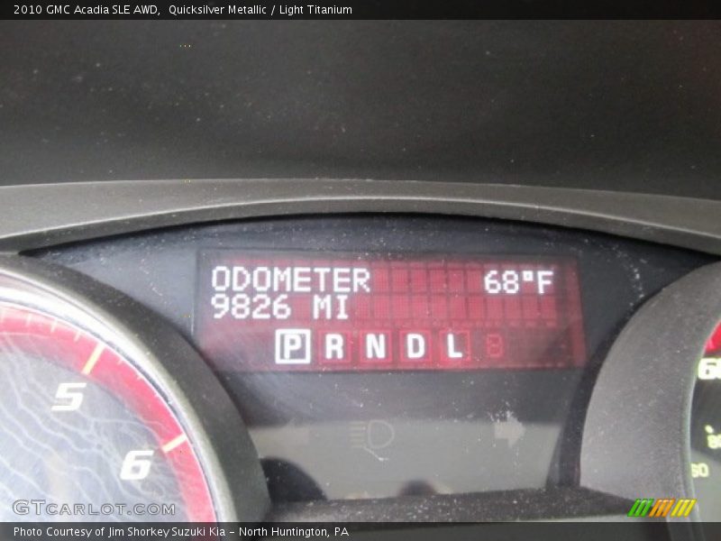 Quicksilver Metallic / Light Titanium 2010 GMC Acadia SLE AWD