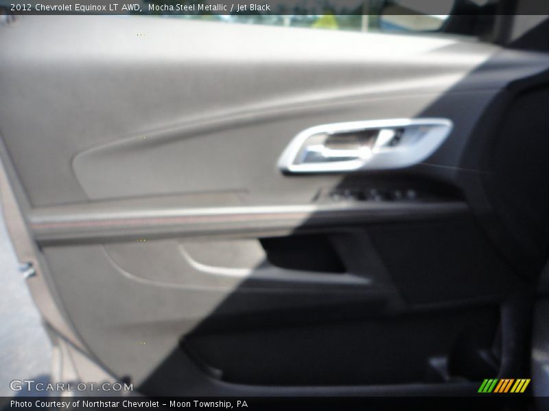 Mocha Steel Metallic / Jet Black 2012 Chevrolet Equinox LT AWD
