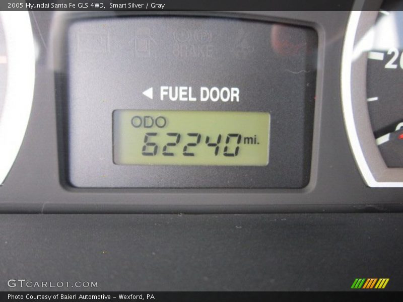 Smart Silver / Gray 2005 Hyundai Santa Fe GLS 4WD