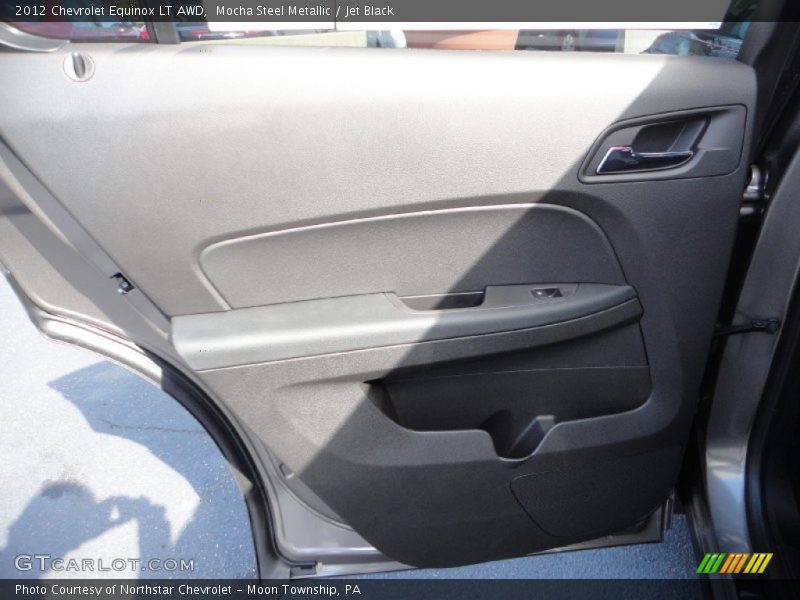 Mocha Steel Metallic / Jet Black 2012 Chevrolet Equinox LT AWD