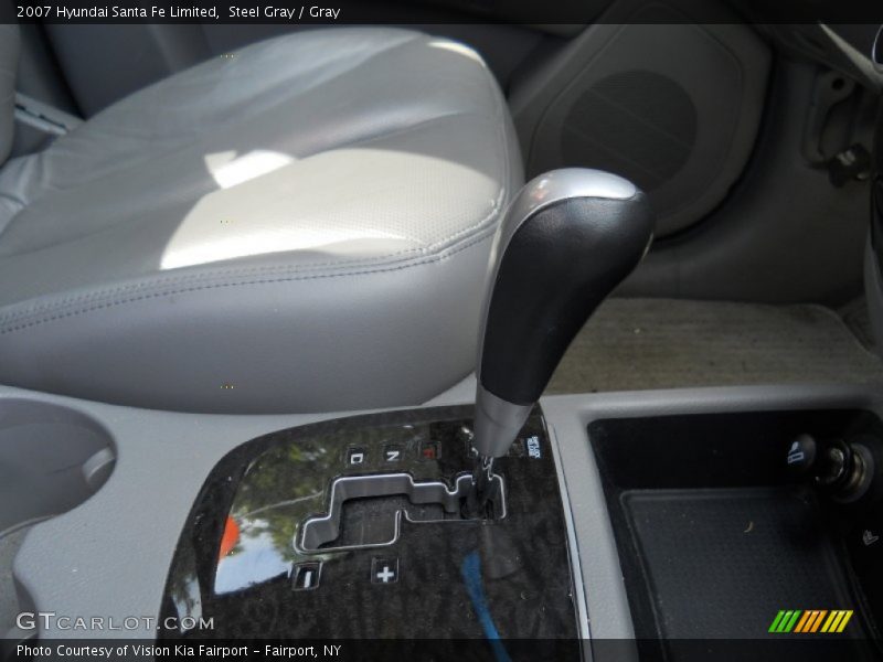 Steel Gray / Gray 2007 Hyundai Santa Fe Limited