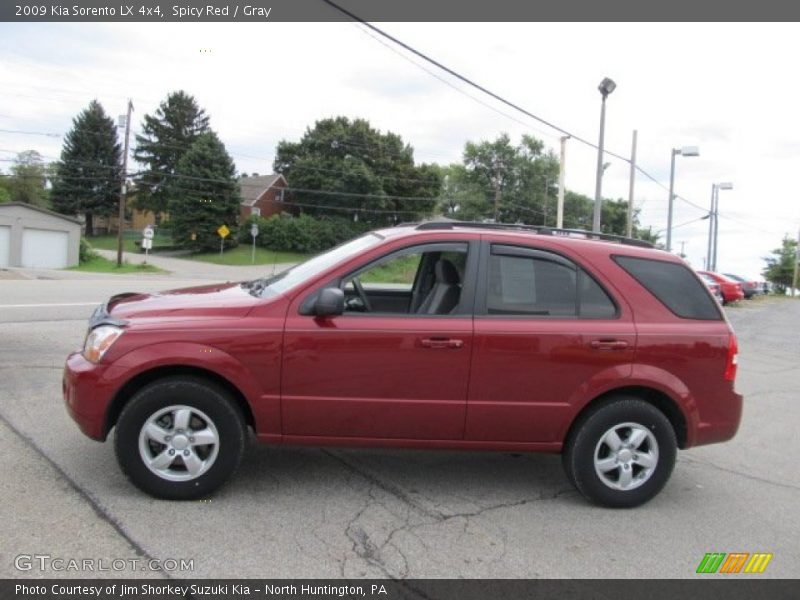  2009 Sorento LX 4x4 Spicy Red