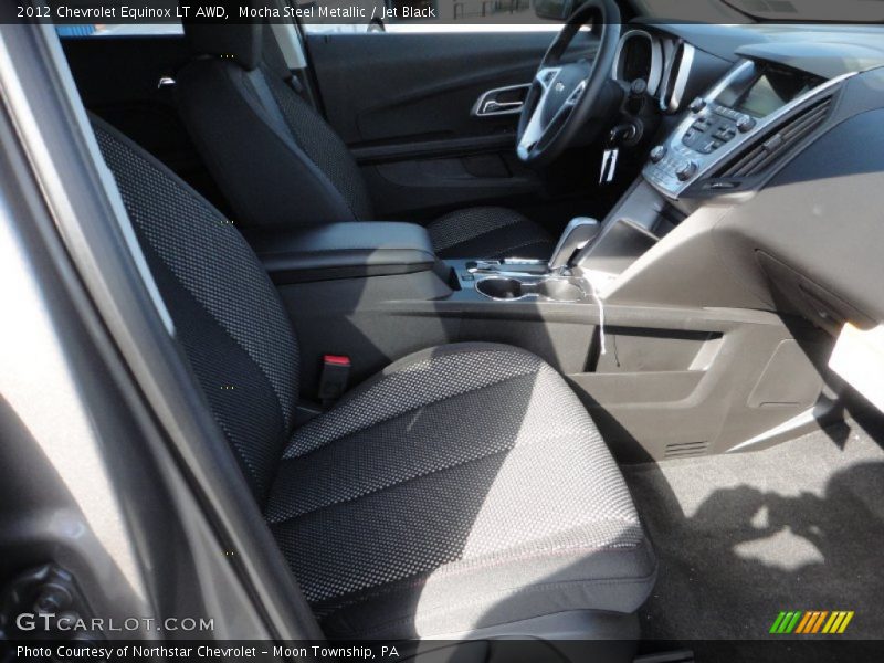 Mocha Steel Metallic / Jet Black 2012 Chevrolet Equinox LT AWD