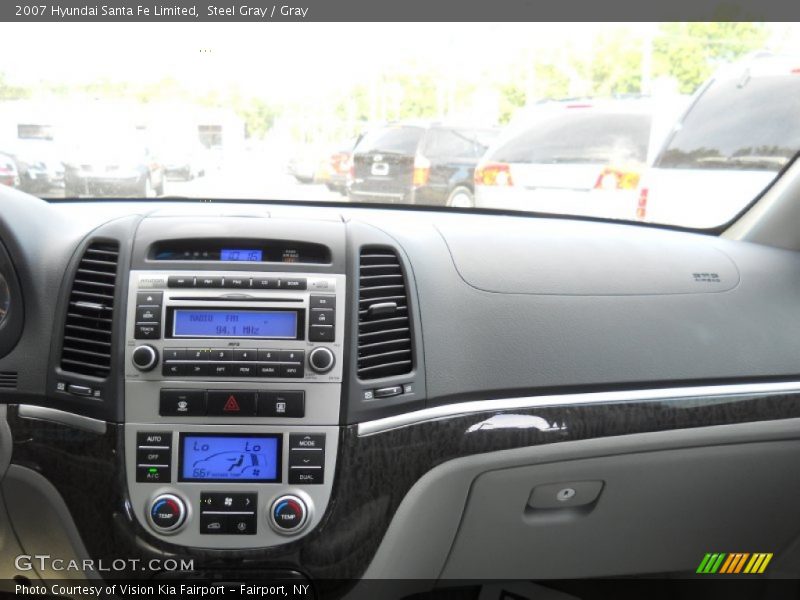 Steel Gray / Gray 2007 Hyundai Santa Fe Limited