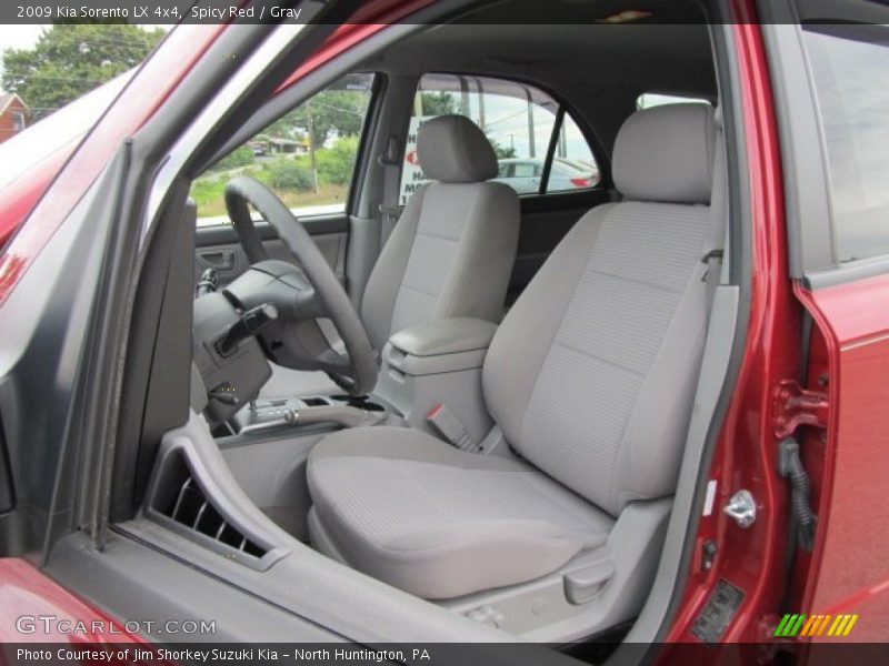  2009 Sorento LX 4x4 Gray Interior