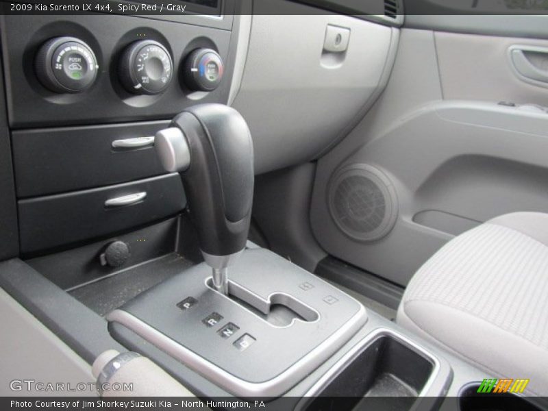  2009 Sorento LX 4x4 5 Speed Sportmatic Automatic Shifter