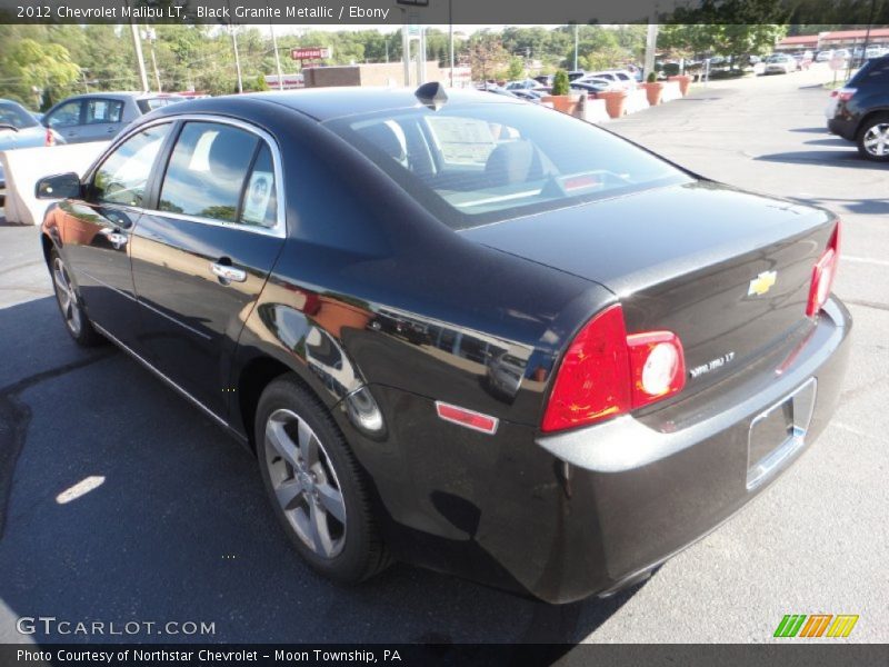 Black Granite Metallic / Ebony 2012 Chevrolet Malibu LT