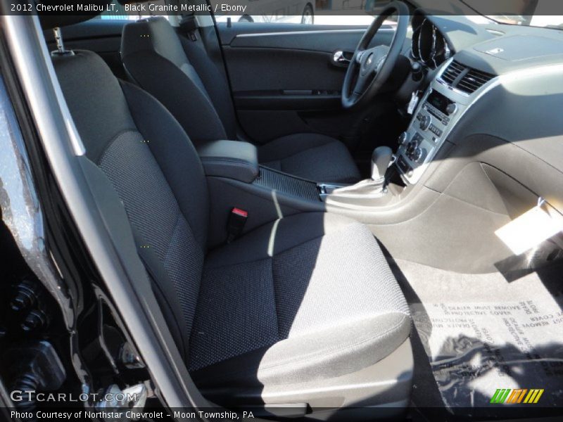 Black Granite Metallic / Ebony 2012 Chevrolet Malibu LT