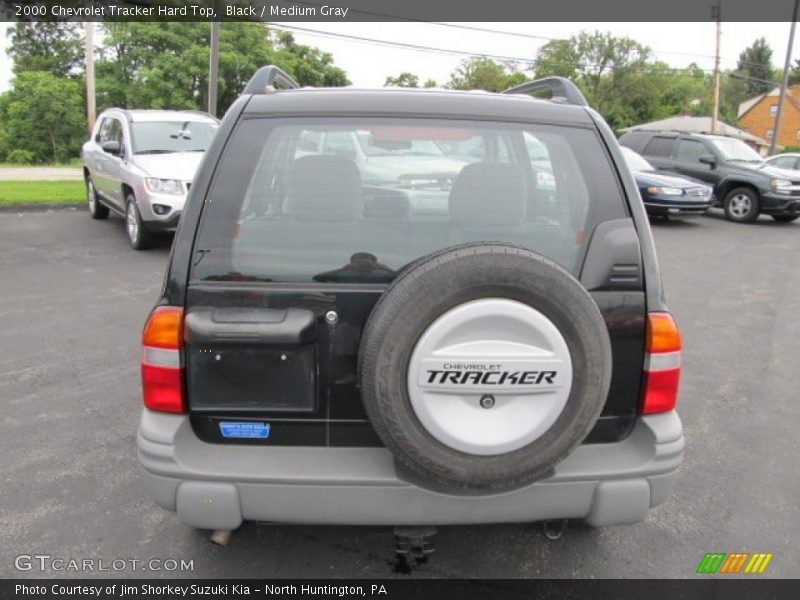 Black / Medium Gray 2000 Chevrolet Tracker Hard Top
