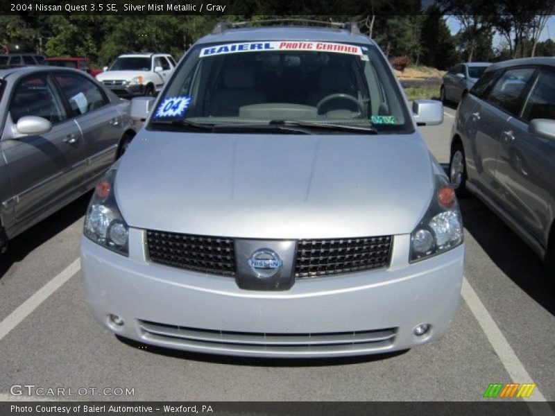 Silver Mist Metallic / Gray 2004 Nissan Quest 3.5 SE