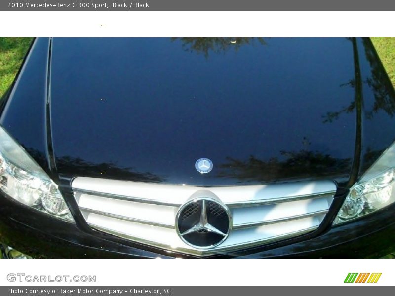 Black / Black 2010 Mercedes-Benz C 300 Sport