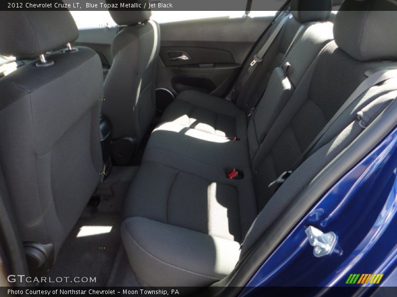 Blue Topaz Metallic / Jet Black 2012 Chevrolet Cruze LT