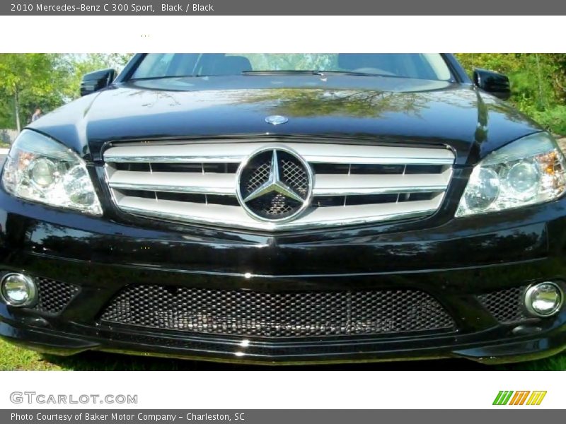 Black / Black 2010 Mercedes-Benz C 300 Sport