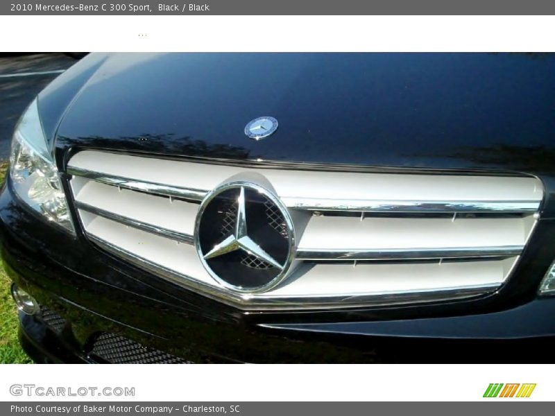 Black / Black 2010 Mercedes-Benz C 300 Sport