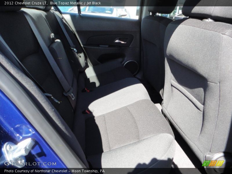 Blue Topaz Metallic / Jet Black 2012 Chevrolet Cruze LT