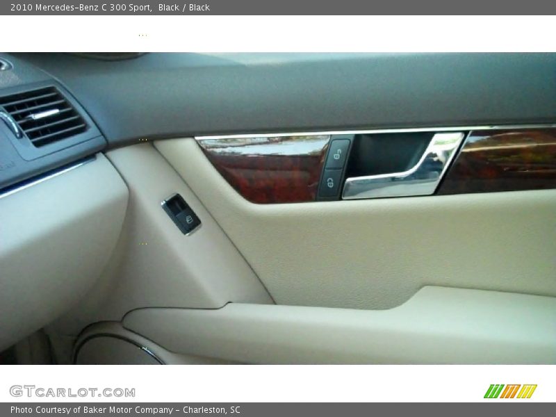 Black / Black 2010 Mercedes-Benz C 300 Sport