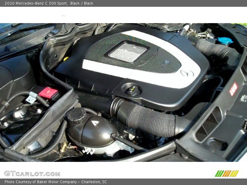 Black / Black 2010 Mercedes-Benz C 300 Sport