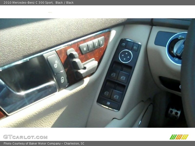 Black / Black 2010 Mercedes-Benz C 300 Sport