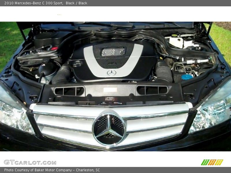 Black / Black 2010 Mercedes-Benz C 300 Sport