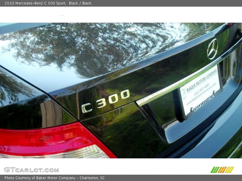 Black / Black 2010 Mercedes-Benz C 300 Sport