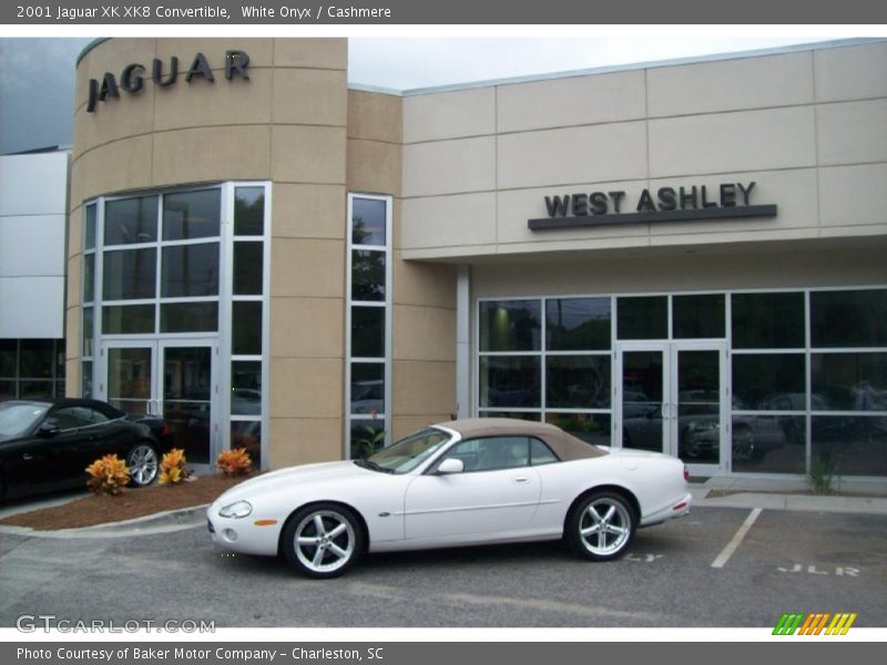 White Onyx / Cashmere 2001 Jaguar XK XK8 Convertible