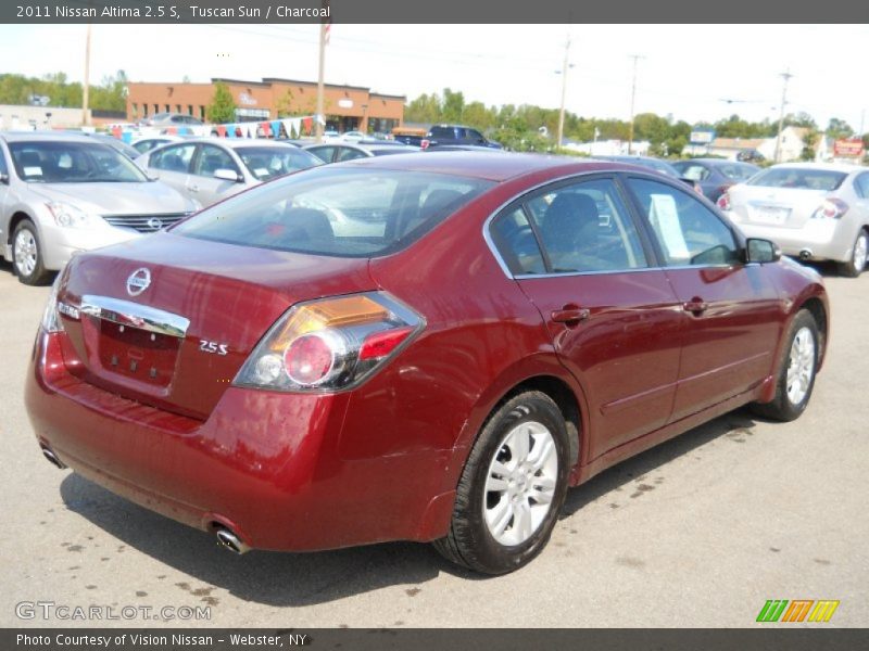 Tuscan Sun / Charcoal 2011 Nissan Altima 2.5 S