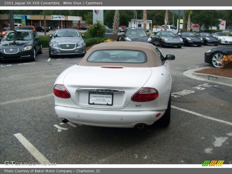 White Onyx / Cashmere 2001 Jaguar XK XK8 Convertible