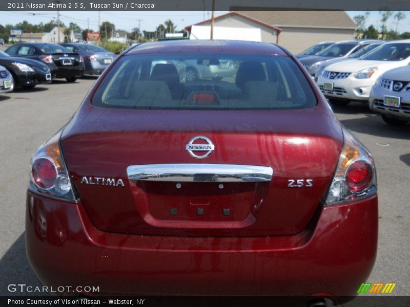 Tuscan Sun / Charcoal 2011 Nissan Altima 2.5 S
