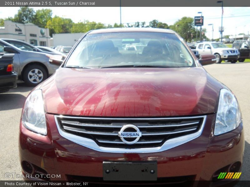Tuscan Sun / Charcoal 2011 Nissan Altima 2.5 S