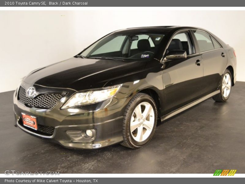 Black / Dark Charcoal 2010 Toyota Camry SE