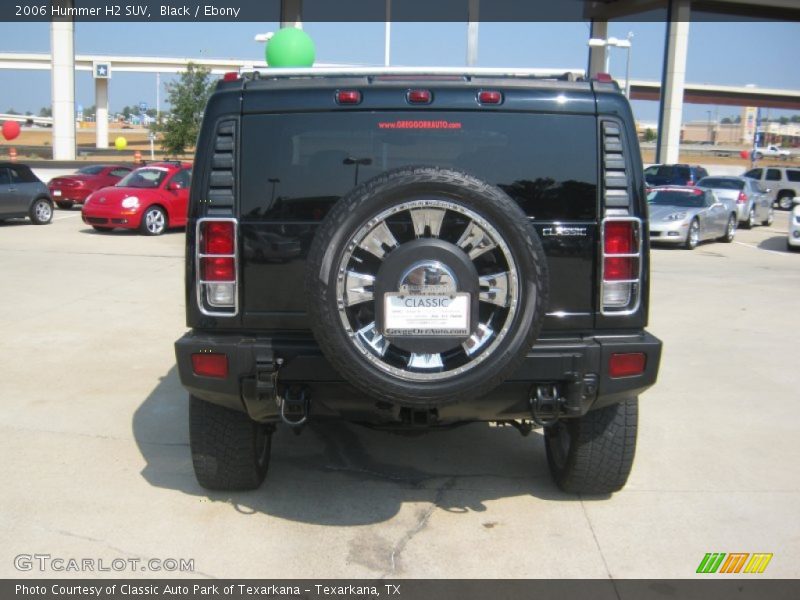 Black / Ebony 2006 Hummer H2 SUV