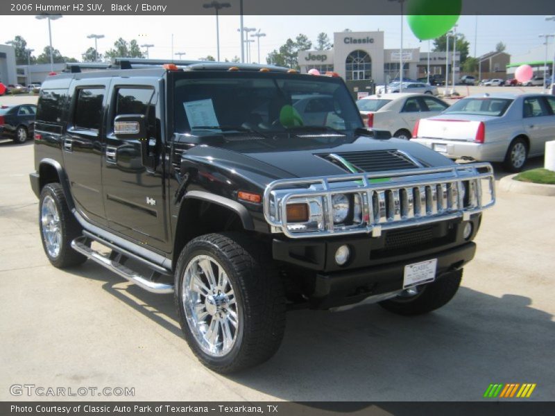 Black / Ebony 2006 Hummer H2 SUV