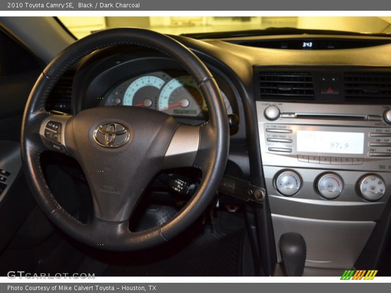 Black / Dark Charcoal 2010 Toyota Camry SE