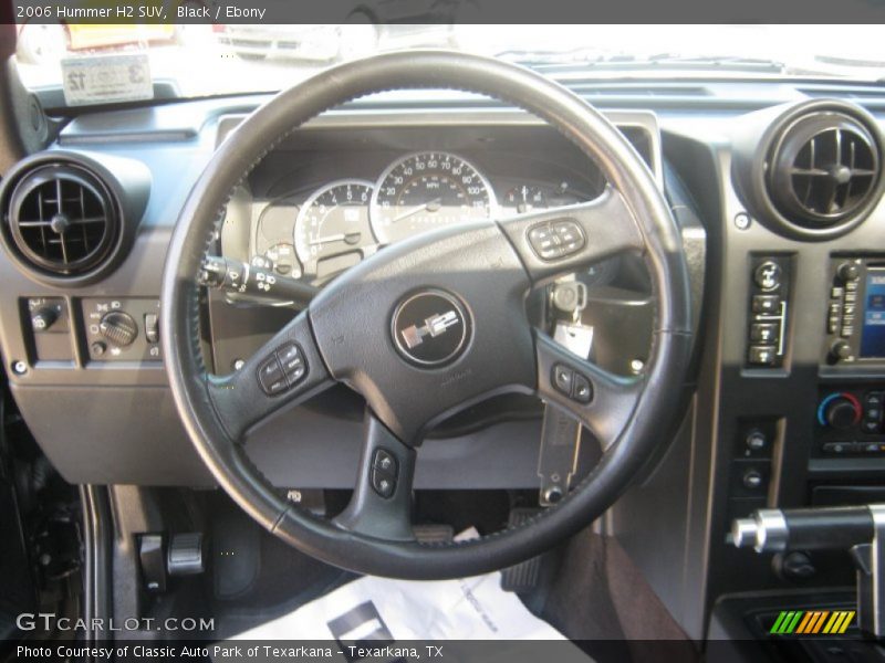 Black / Ebony 2006 Hummer H2 SUV