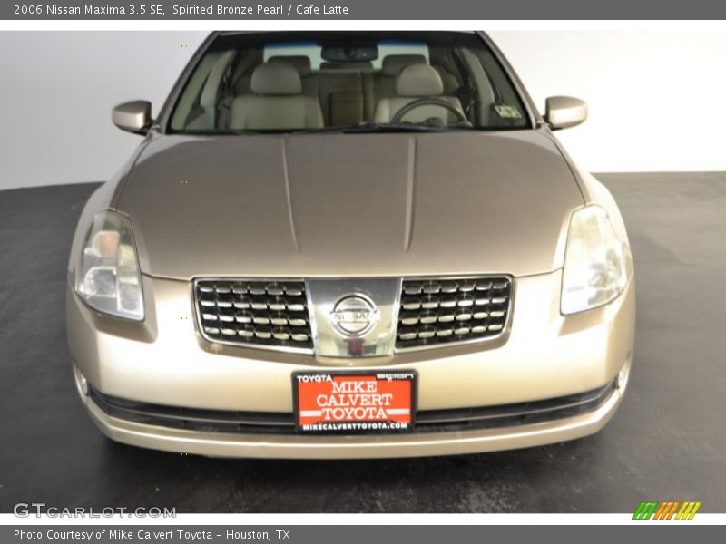 Spirited Bronze Pearl / Cafe Latte 2006 Nissan Maxima 3.5 SE