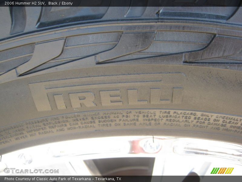 Black / Ebony 2006 Hummer H2 SUV
