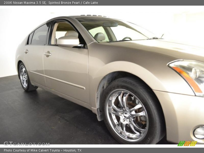 Spirited Bronze Pearl / Cafe Latte 2006 Nissan Maxima 3.5 SE