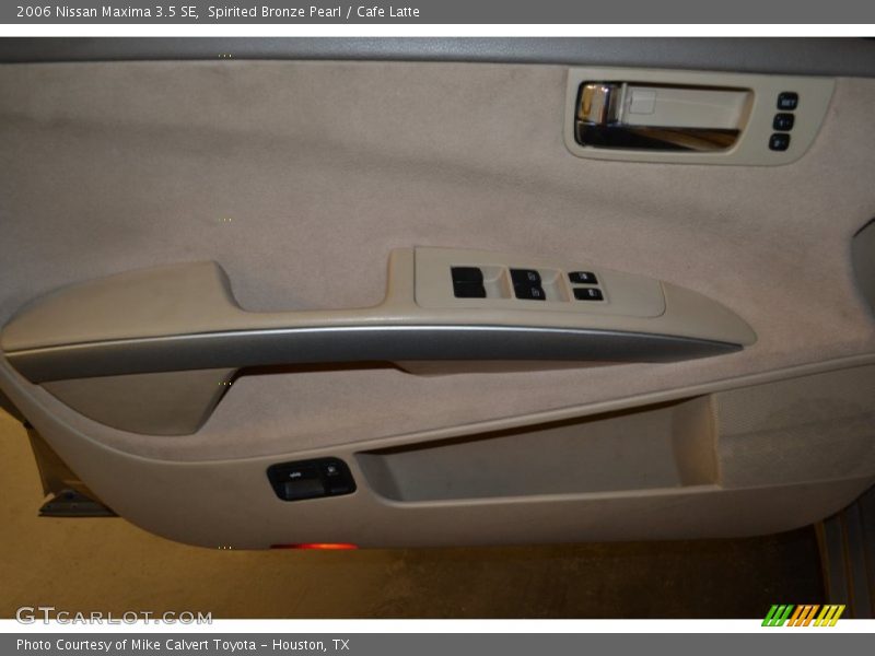 Spirited Bronze Pearl / Cafe Latte 2006 Nissan Maxima 3.5 SE