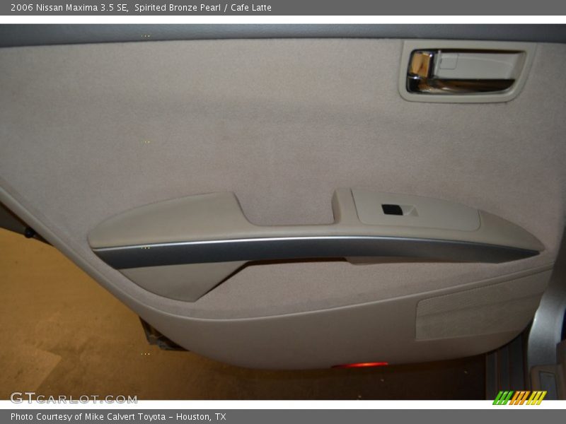 Spirited Bronze Pearl / Cafe Latte 2006 Nissan Maxima 3.5 SE