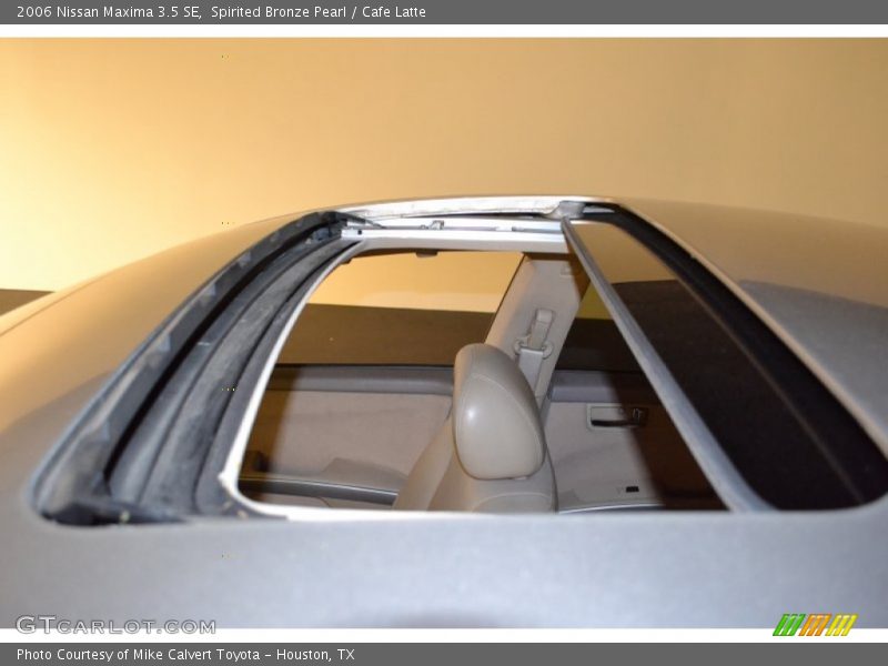 Spirited Bronze Pearl / Cafe Latte 2006 Nissan Maxima 3.5 SE