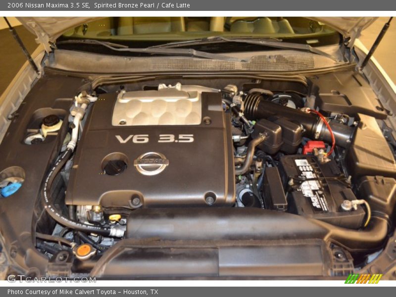 Spirited Bronze Pearl / Cafe Latte 2006 Nissan Maxima 3.5 SE