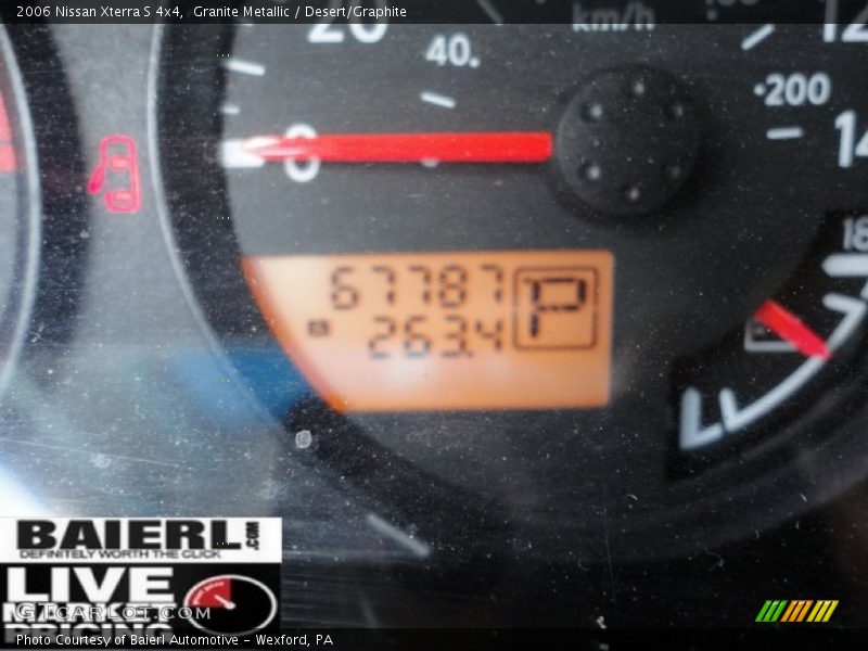 Granite Metallic / Desert/Graphite 2006 Nissan Xterra S 4x4