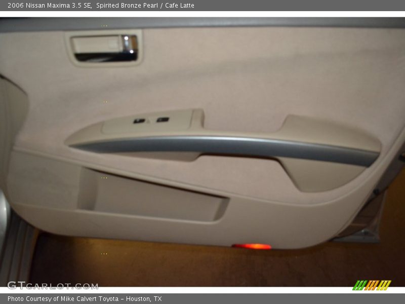 Spirited Bronze Pearl / Cafe Latte 2006 Nissan Maxima 3.5 SE